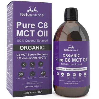 Ketosource Olio MCT C8 Puro