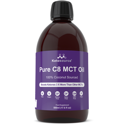 Case of 24 x Pure C8 MCT Oil | 500ml